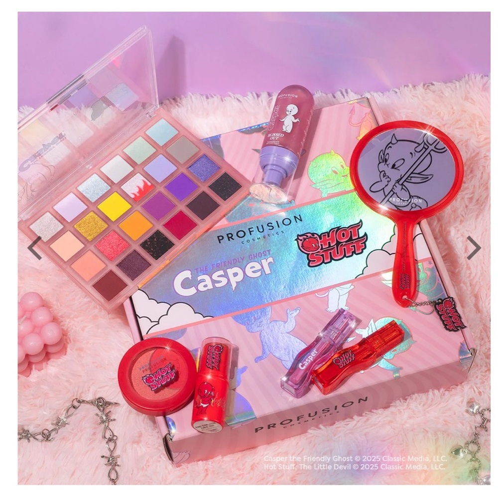 🎀CASPER & HOT STUFF BUNDLE Profusion Cosmetics Lot 👻 Vegan Cruelty Free